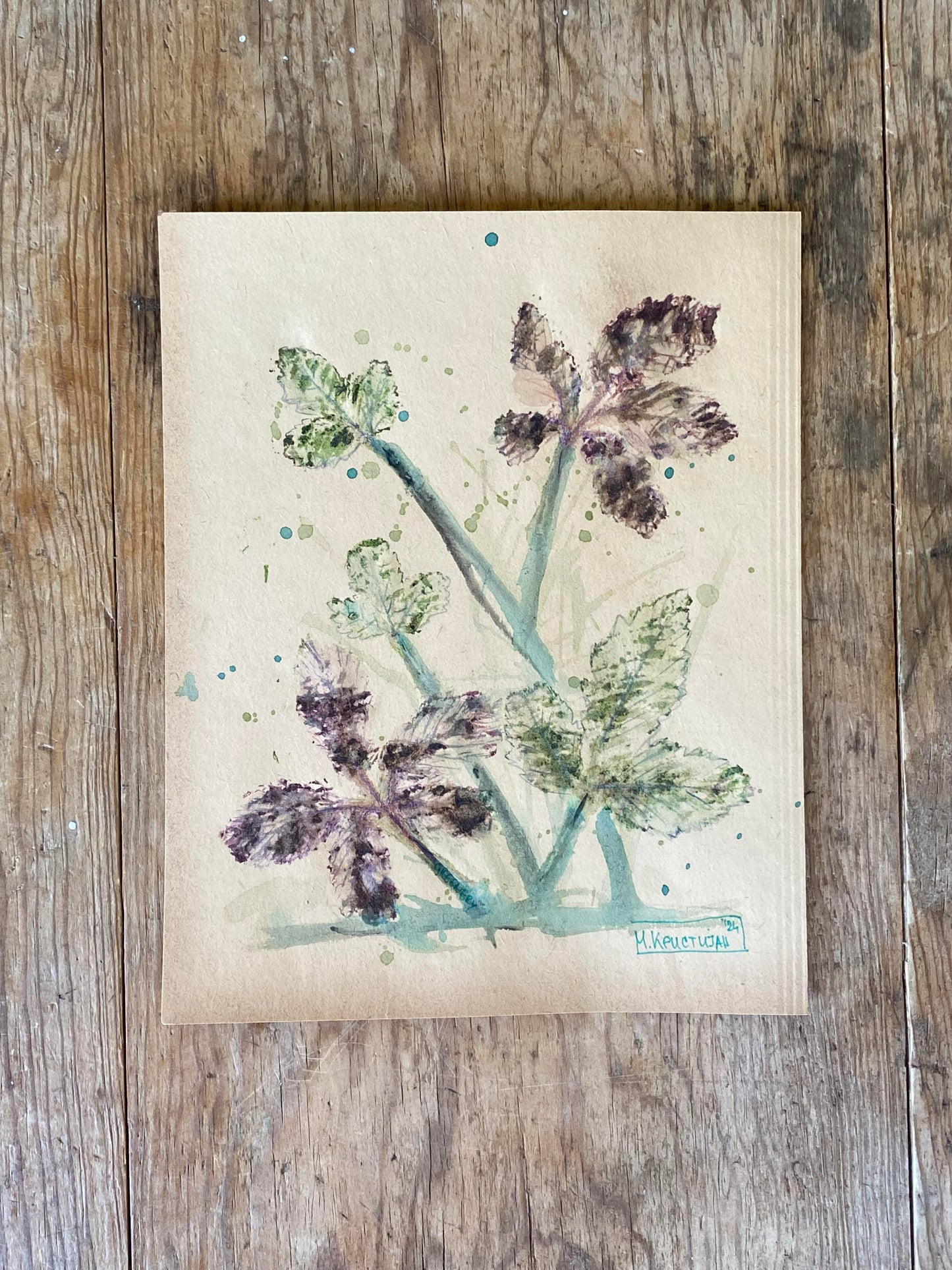 Ivy Leaves | print