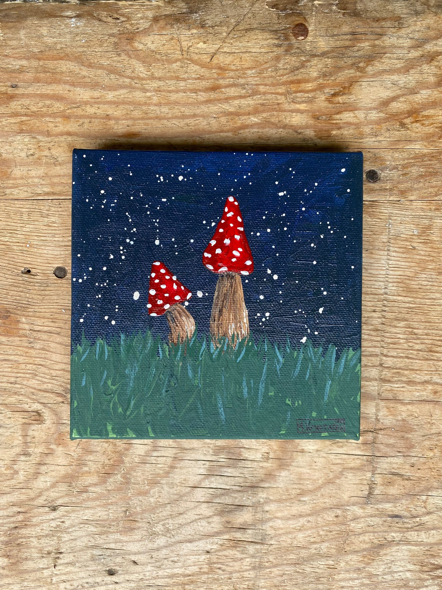 Mushrooms at Night | print