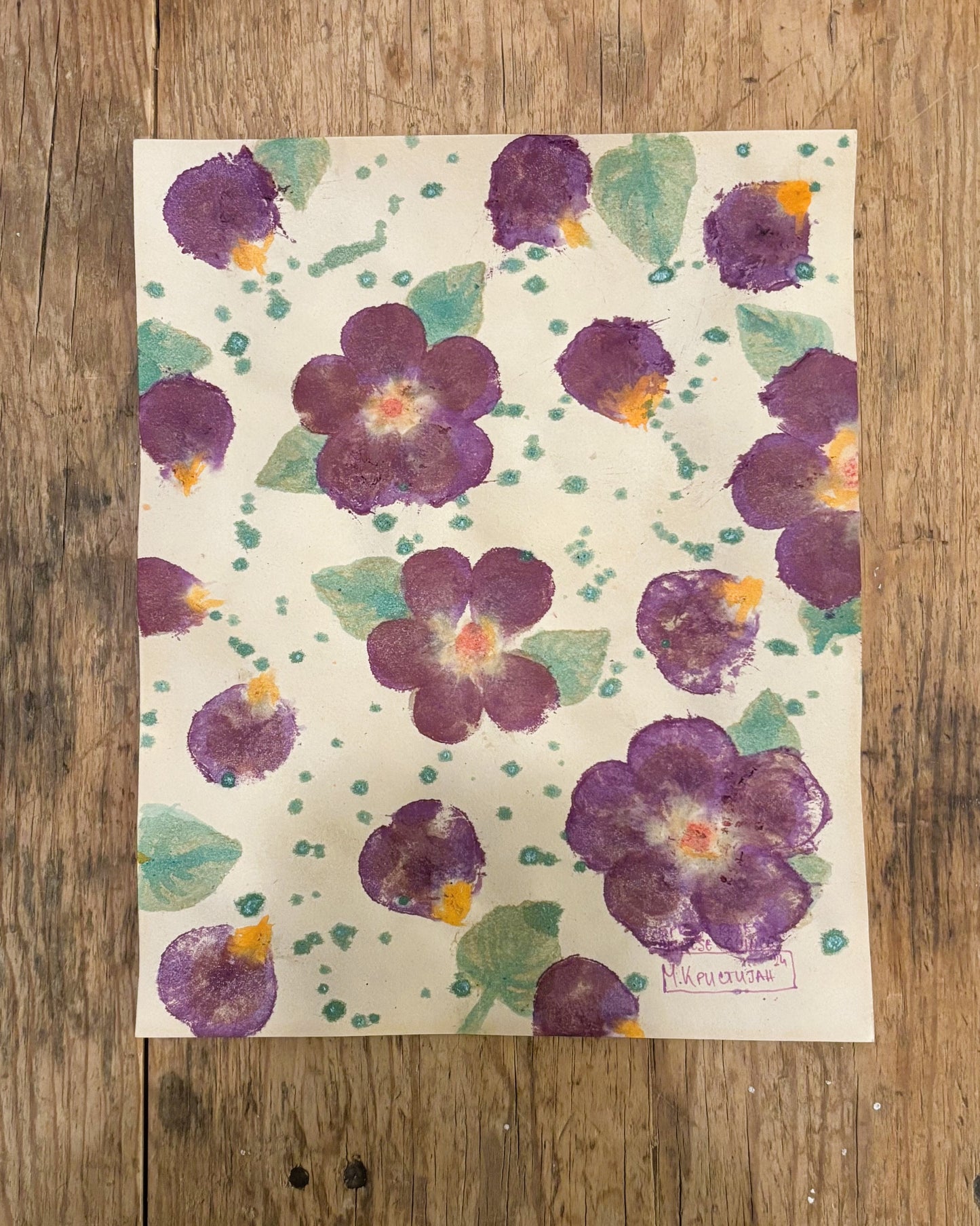 Purple Pattern 1