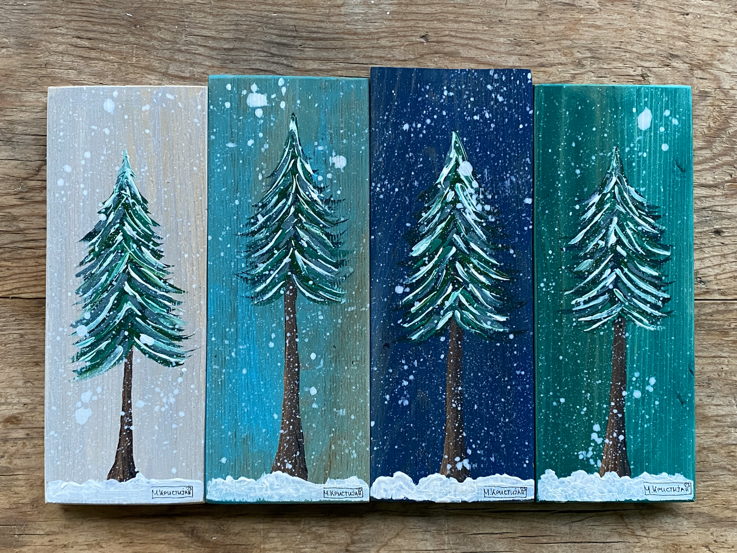 Winter Trees | wood decor