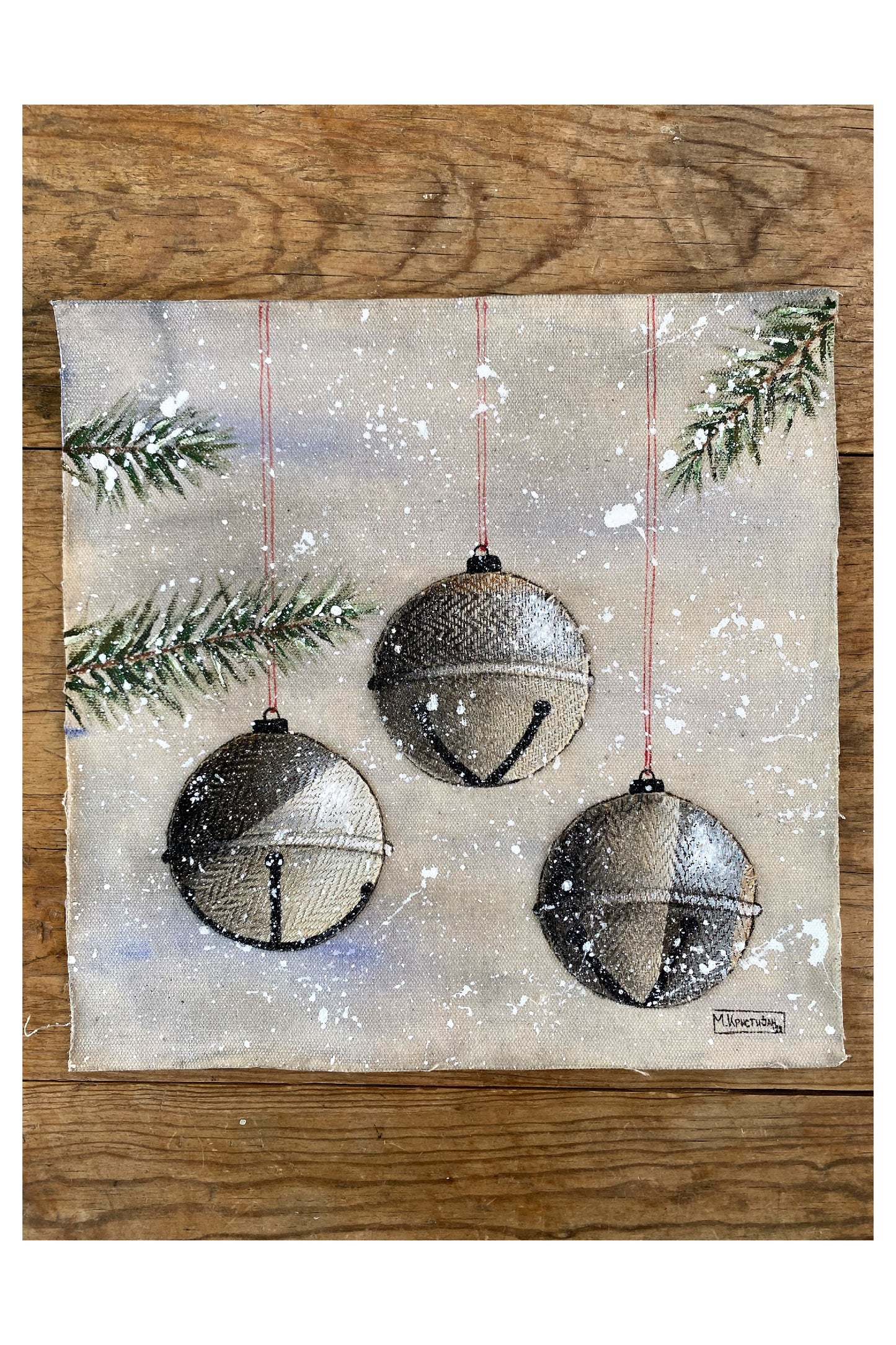 3 Christmas Bells | cards