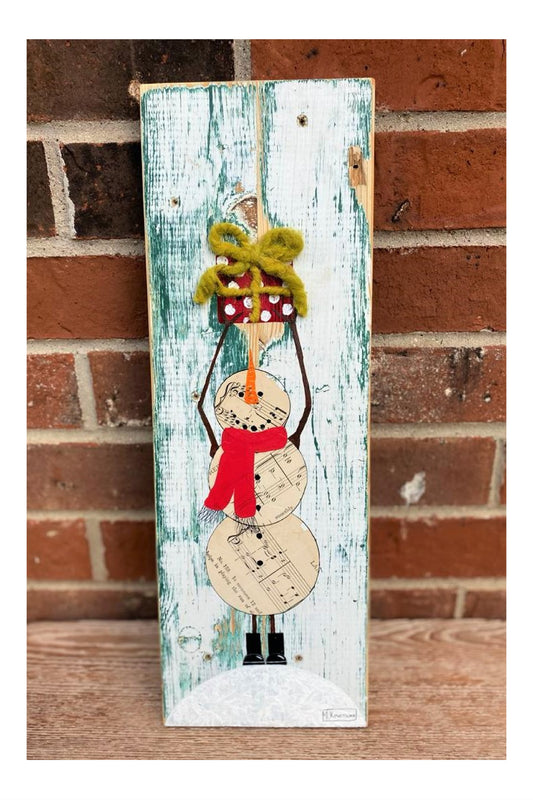 Snowman Board | card