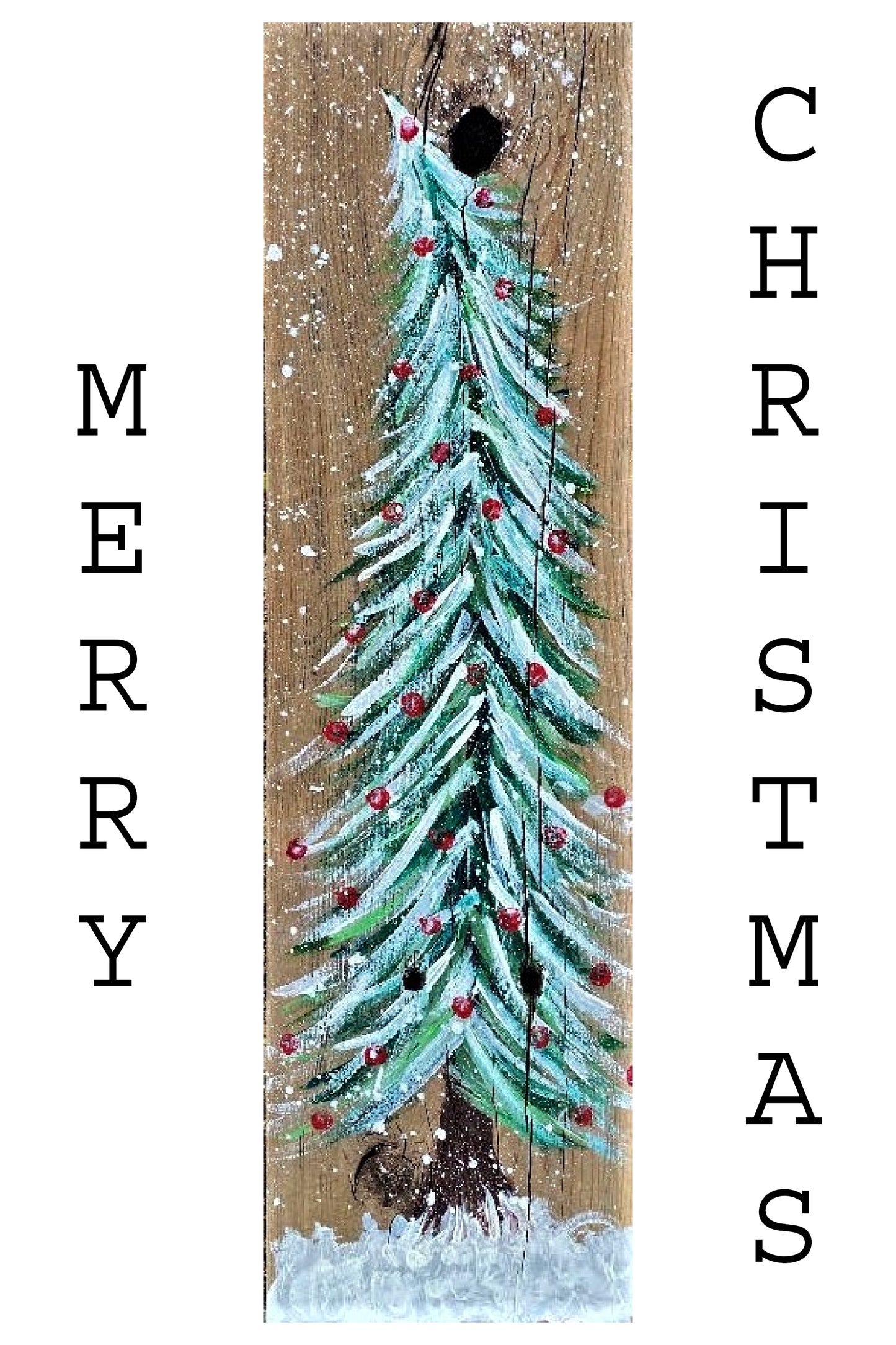 Winter Tree Board | card