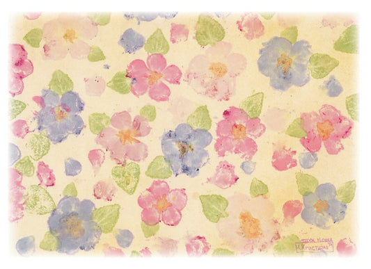 Blues & Pinks | card