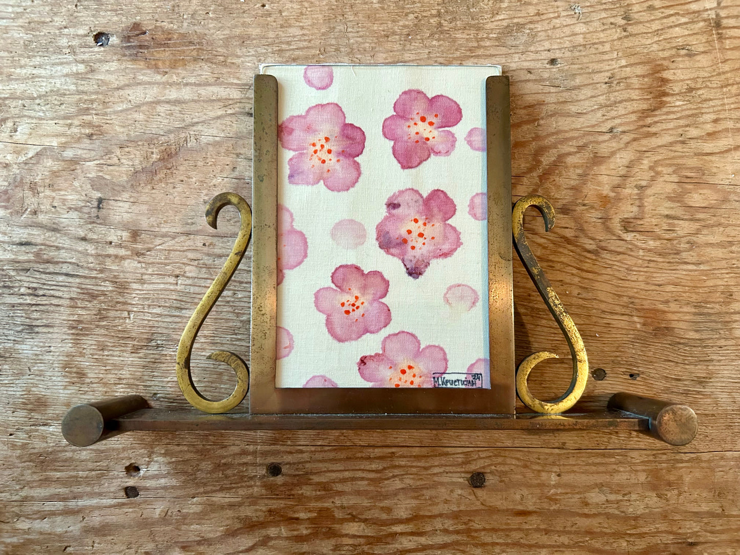 Brass Frame Florals