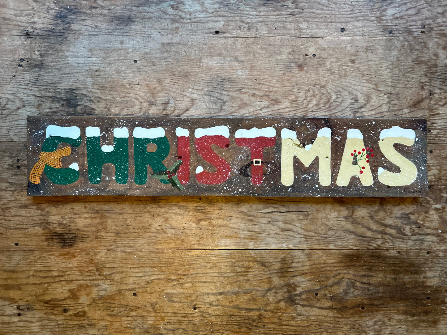 CHRISTMAS sign | decor