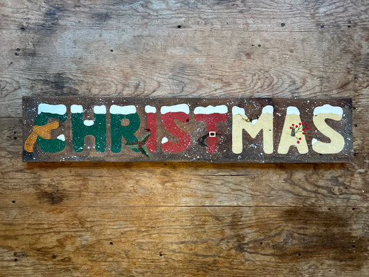 CHRISTMAS sign | decor