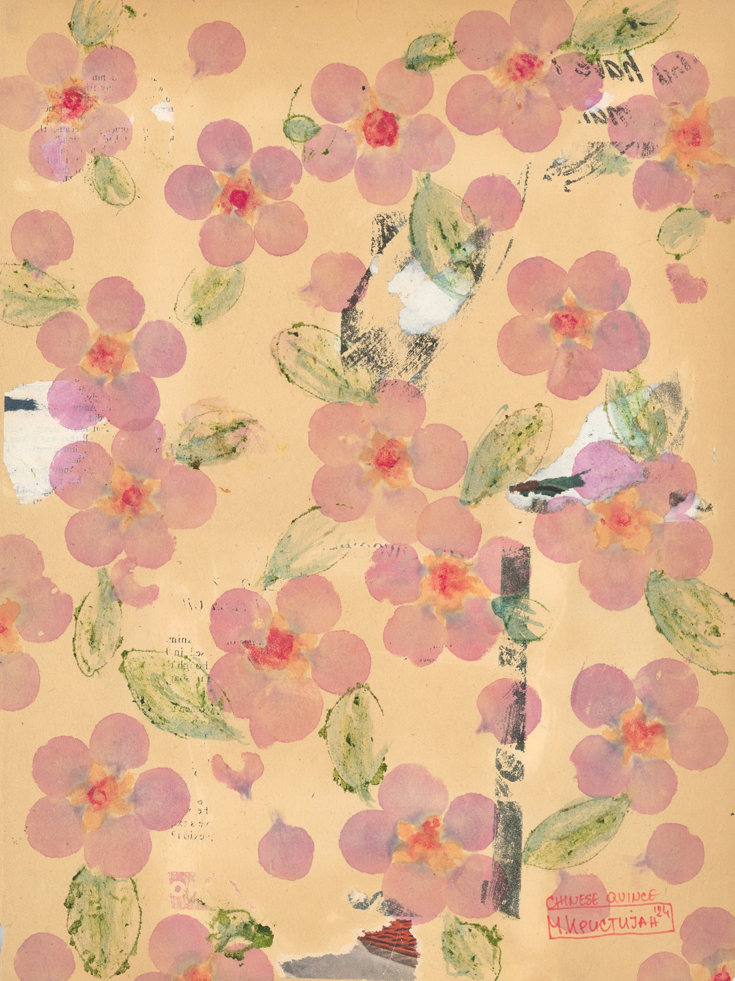 Chinese Quince Series | print