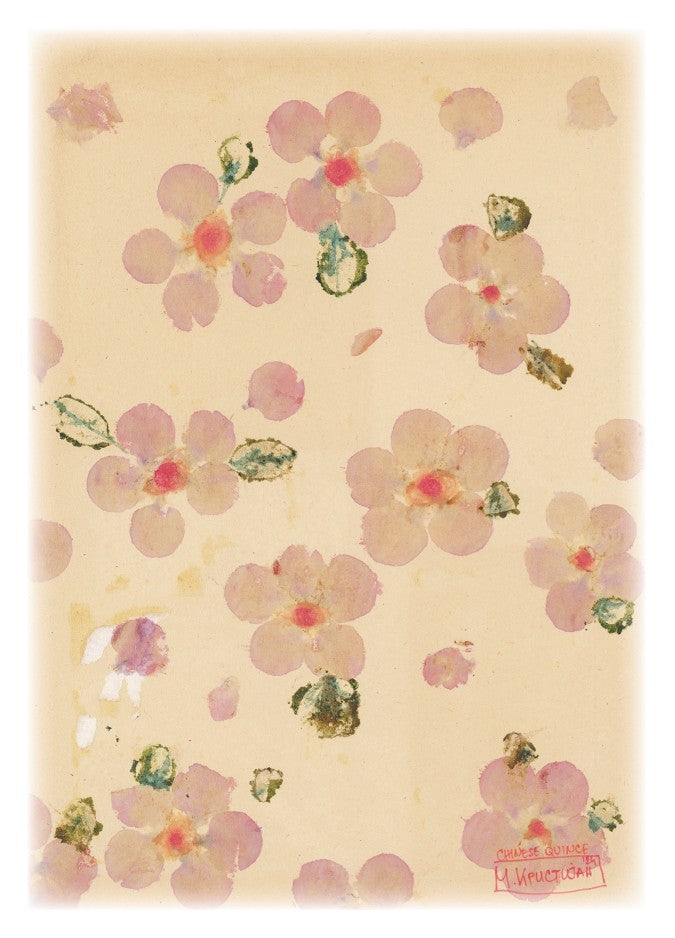 Chinese Quince 4 | card