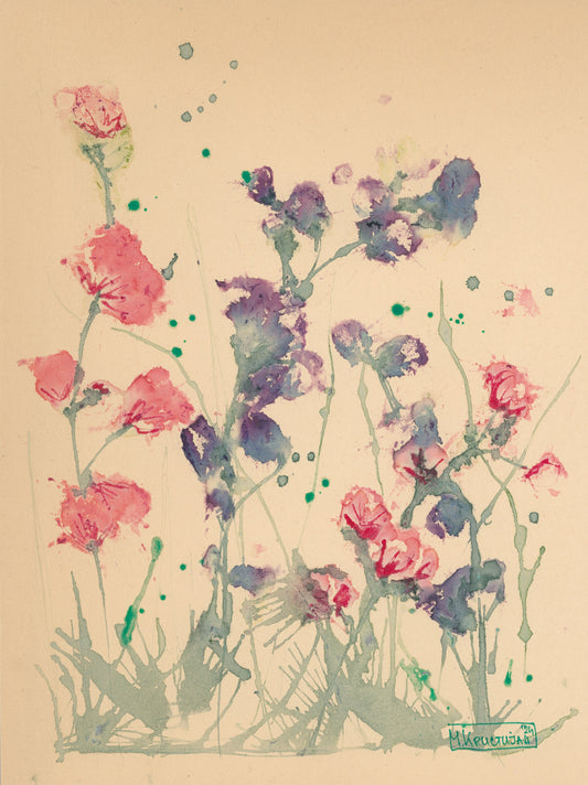 Dancing Flowers | print