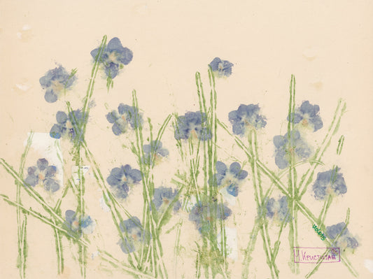 Field of Violets | print
