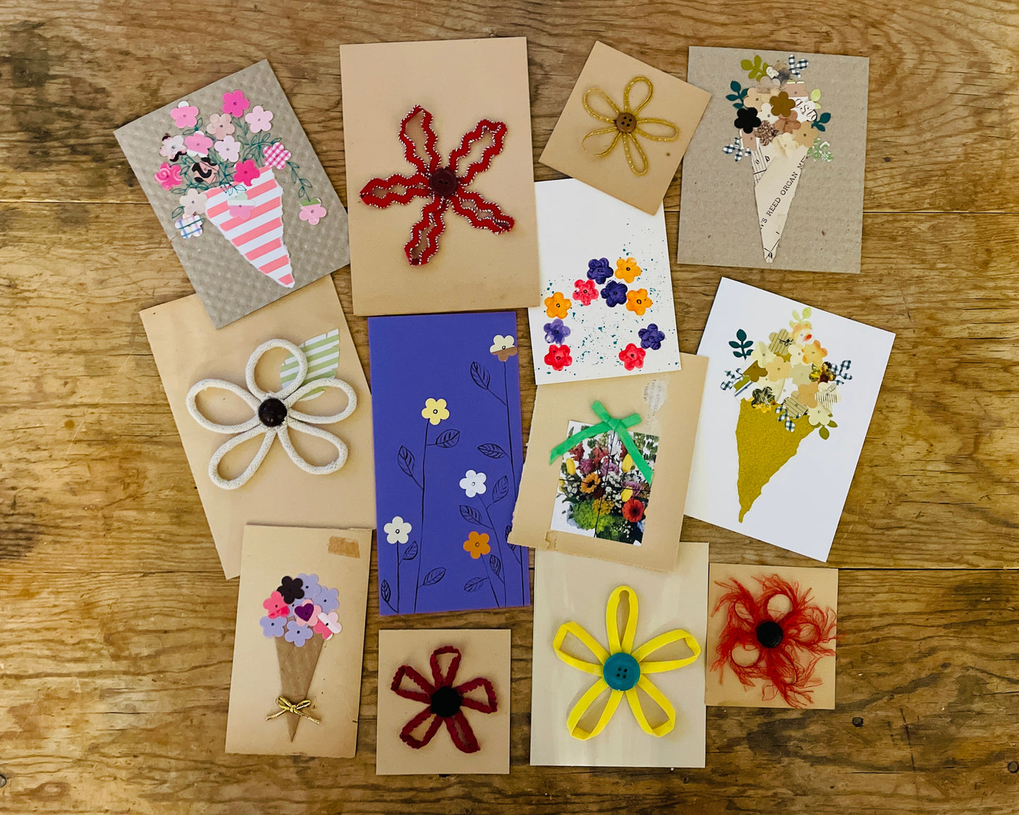 Floral Cards | 5-pack | Grab-bag
