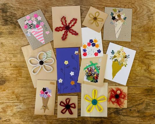 Floral Cards | 5-pack | Grab-bag