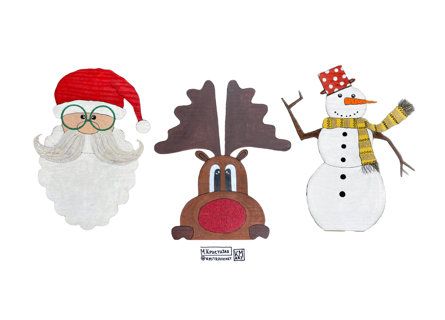 KM Art Christmas | print