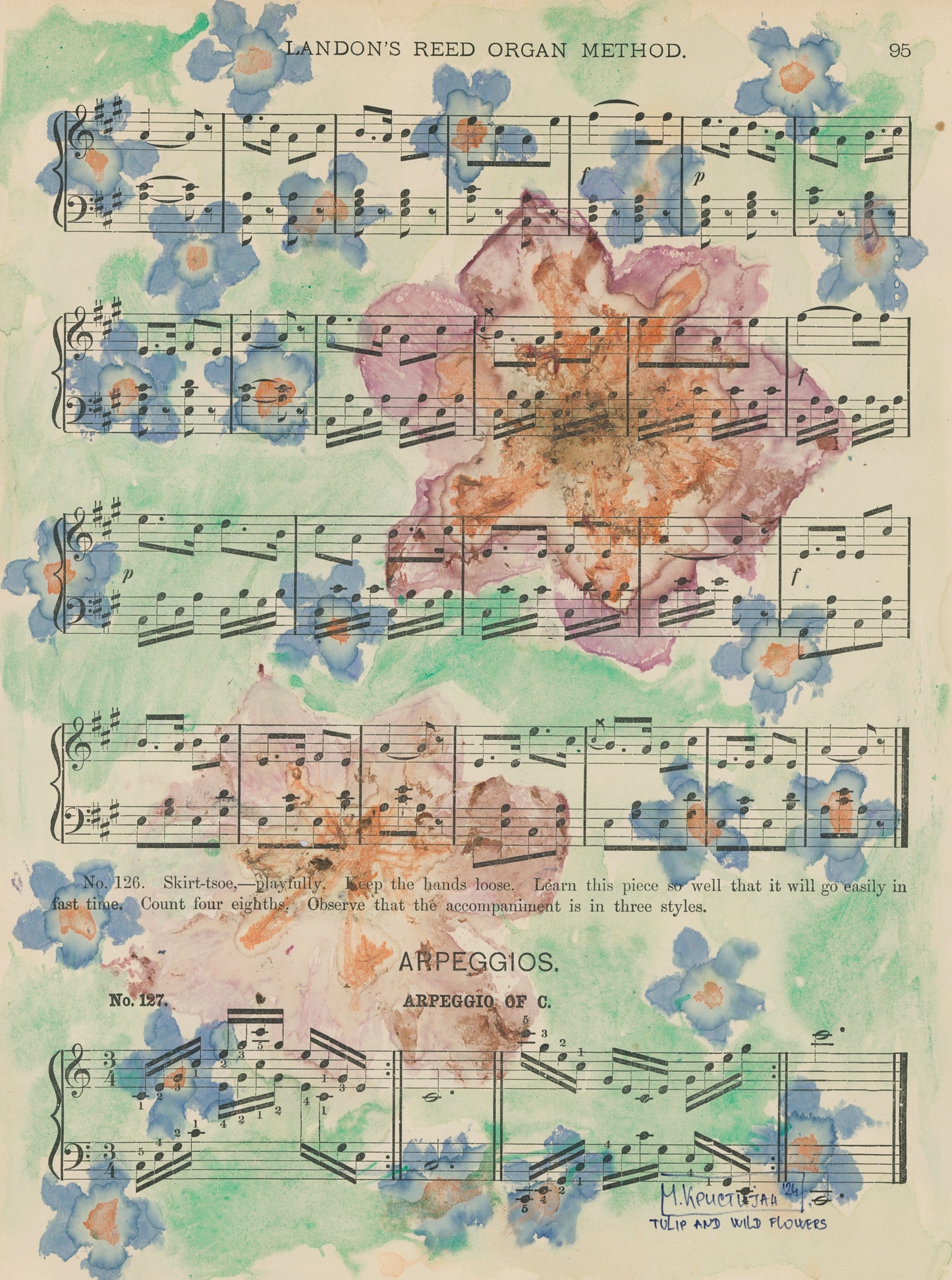 Musical Tulips 3 | print