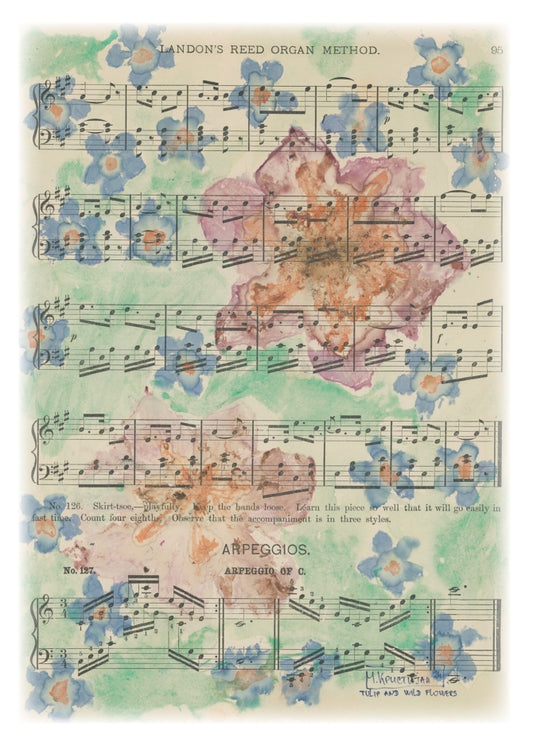 Musical Tulips 3 | card