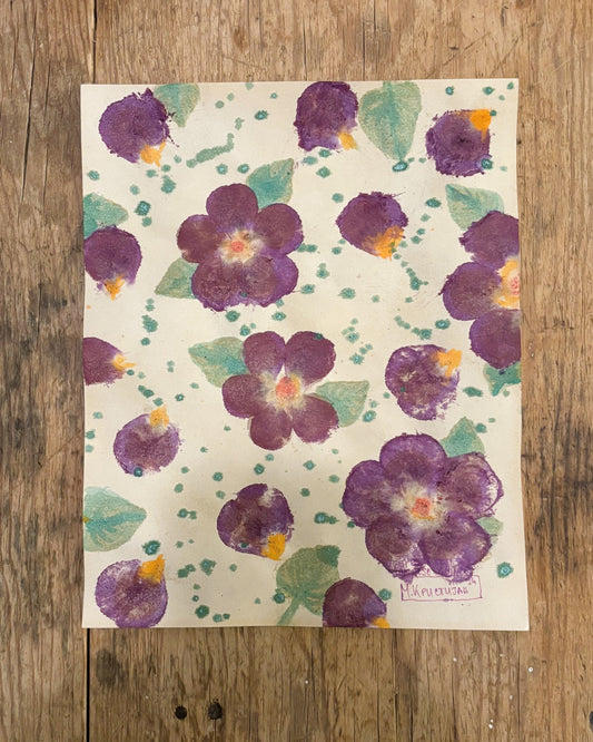 Purple Pattern 1