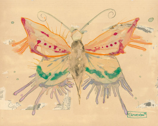 Rainbow Butterfly | print