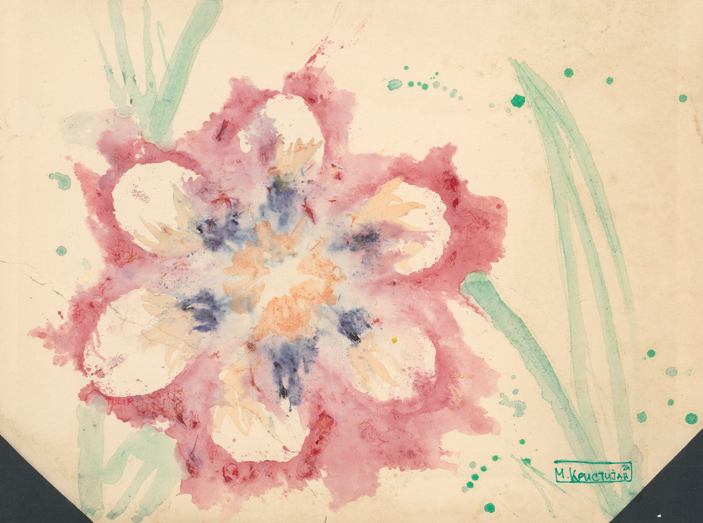 Red Tulip Flower Series | print