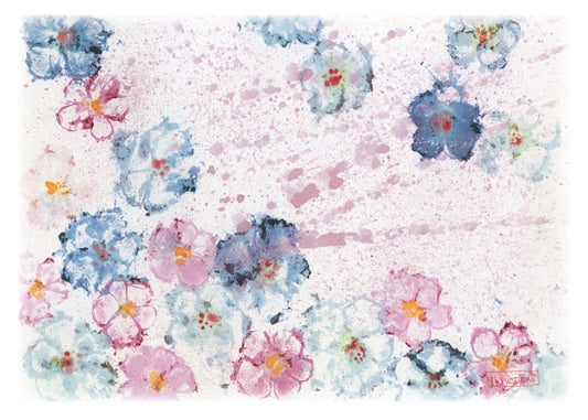 Splash of Flowers | card
