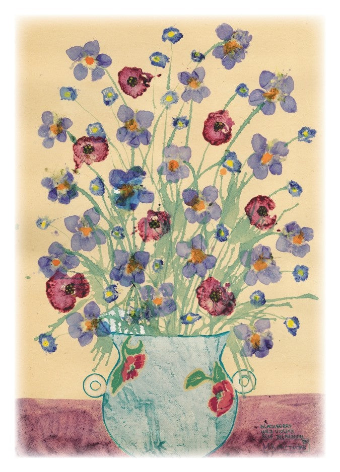 Spring of Purple | card