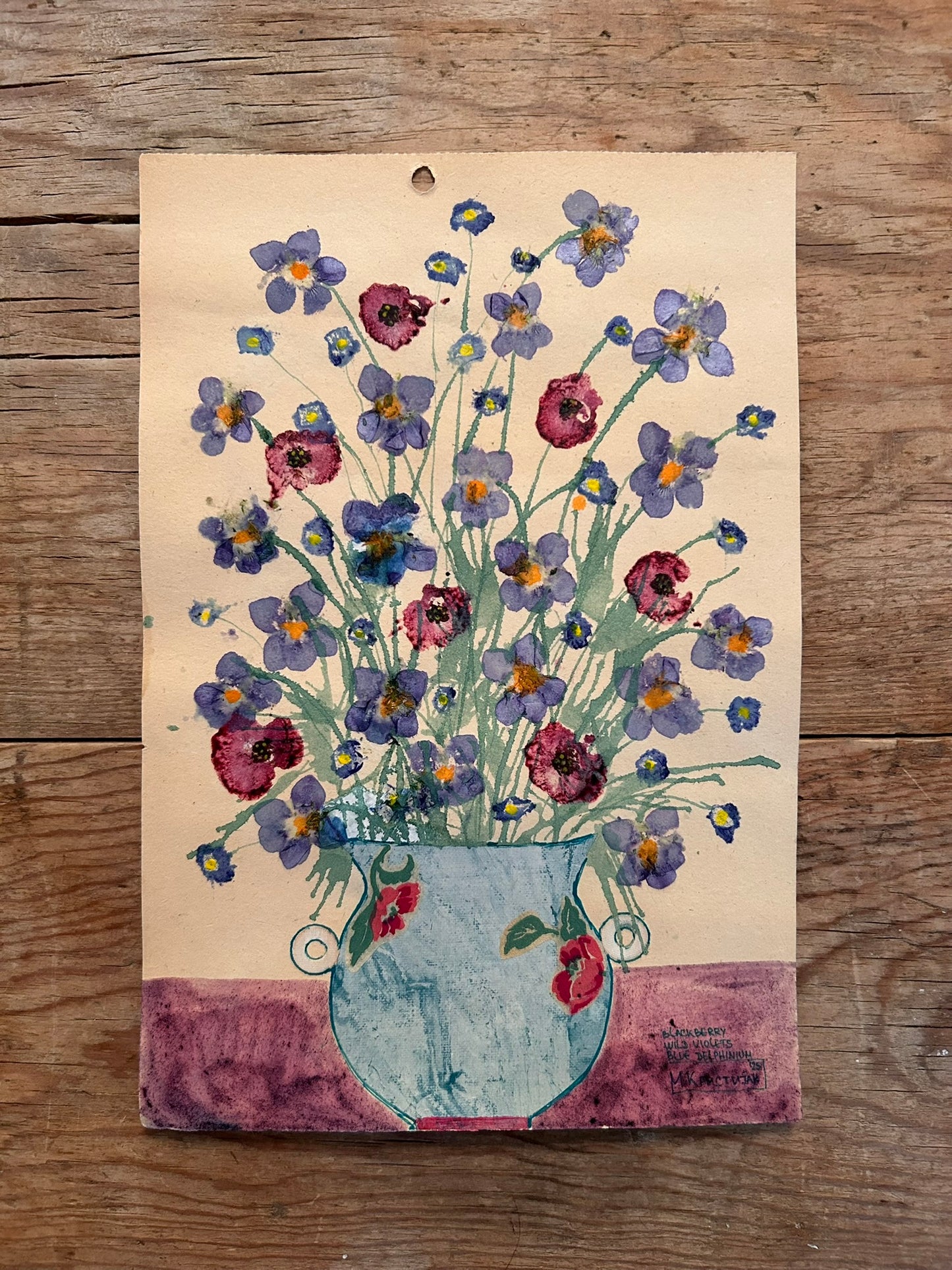 Spring of Purple | print