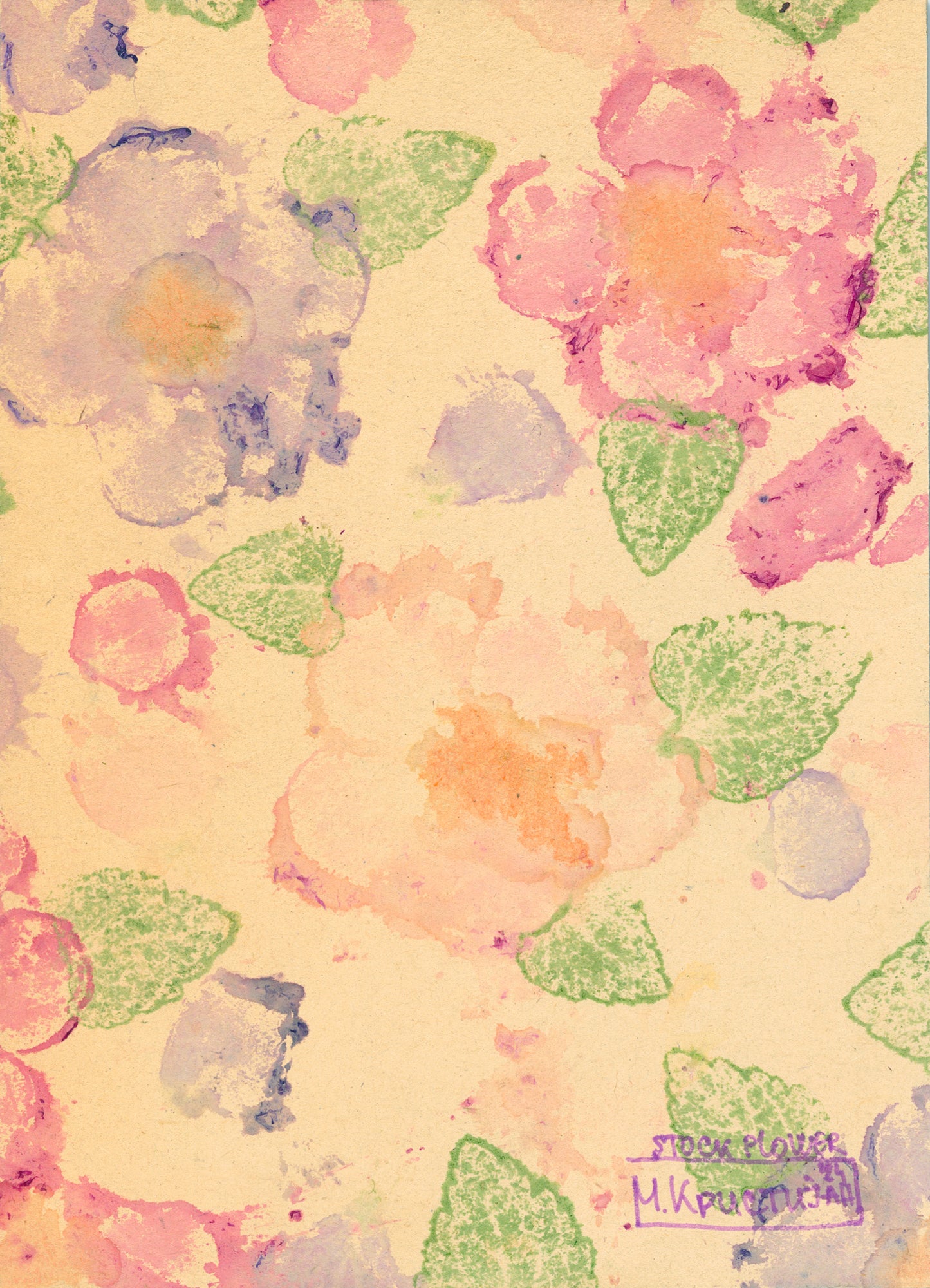 Stock Flowers | print
