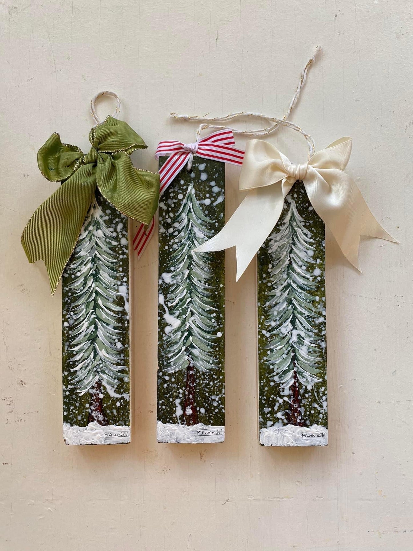 Tree Ornaments | wood