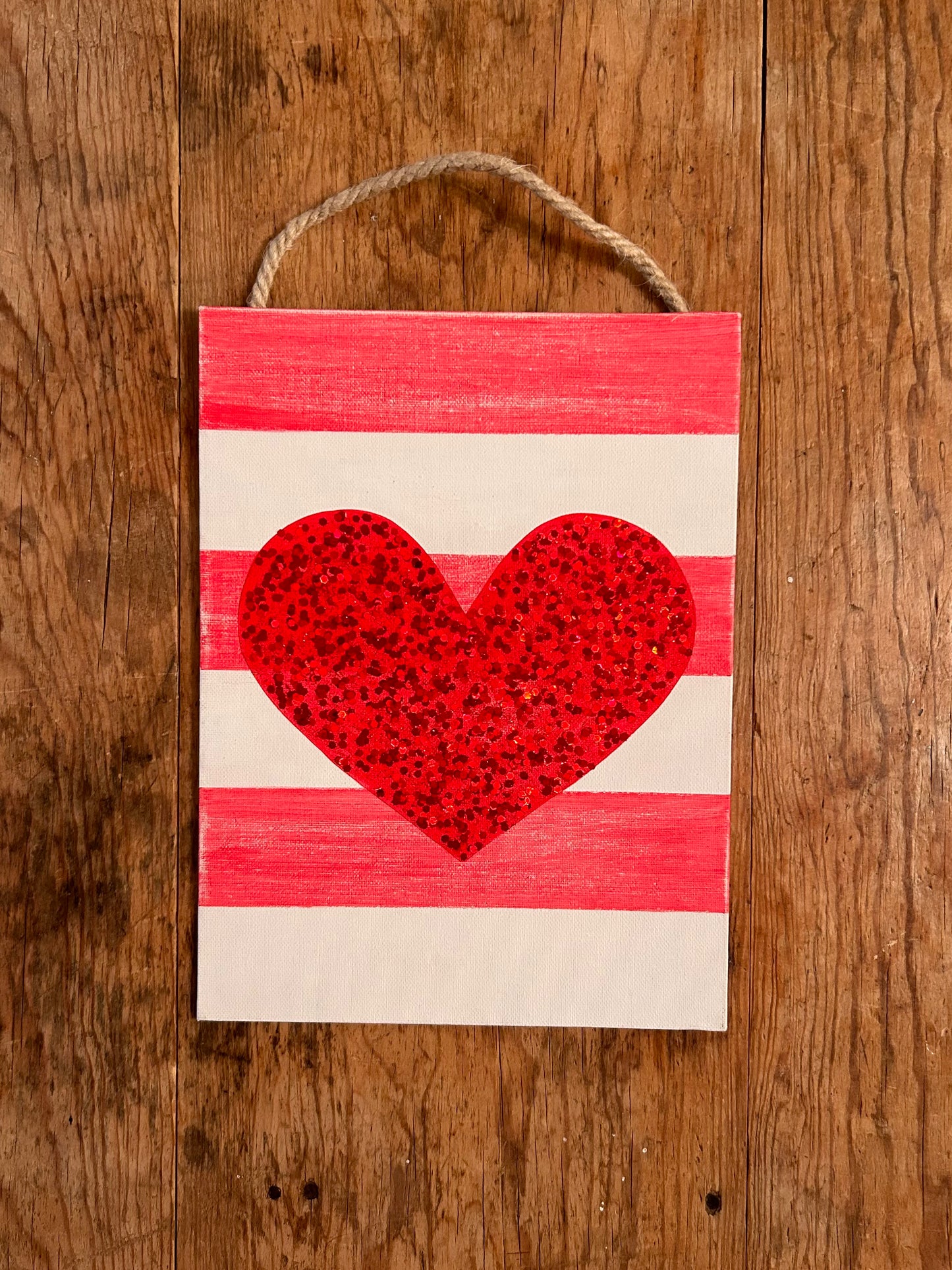 Valentines Sequin Heart