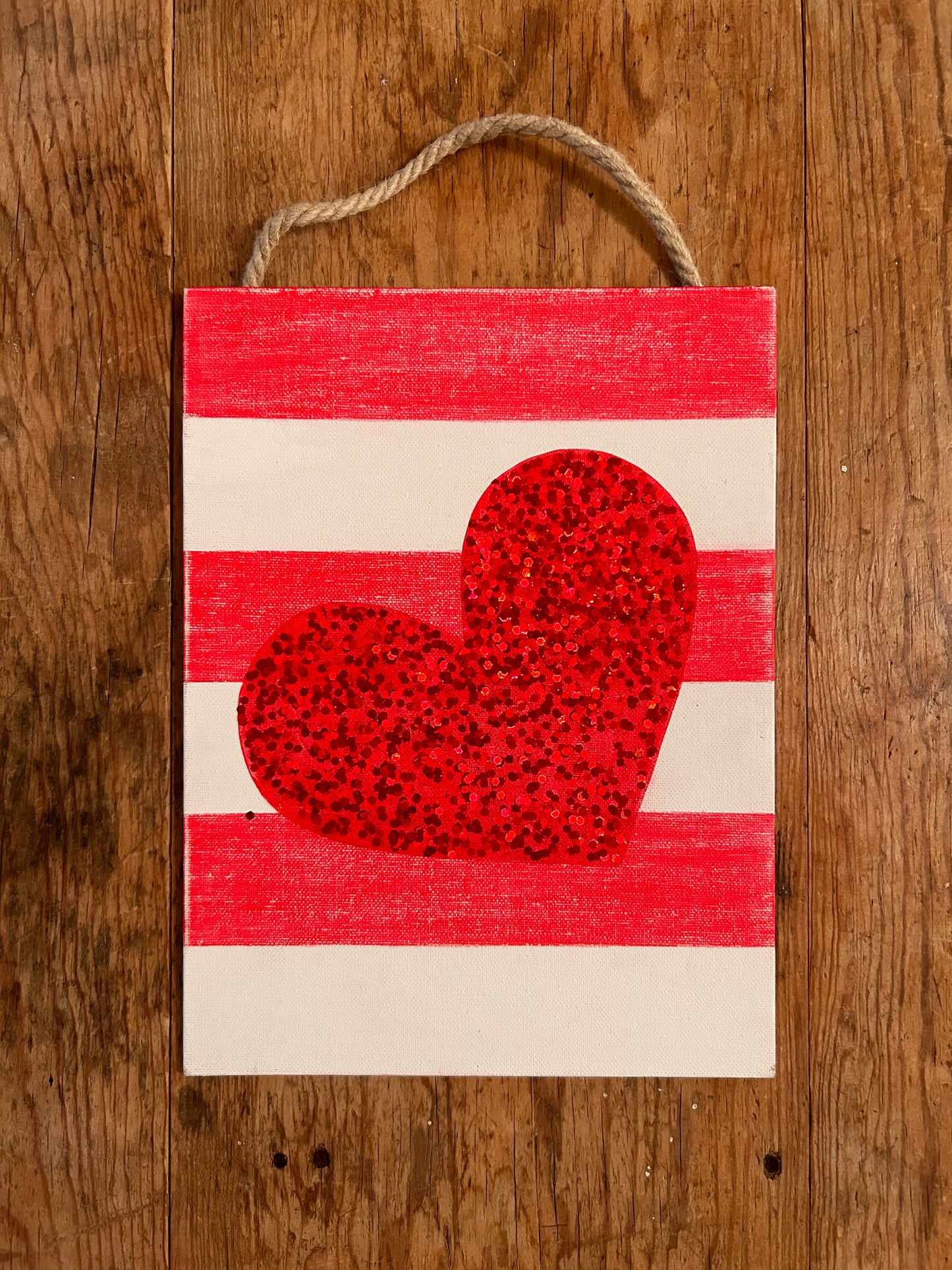 Valentines Sequin Heart